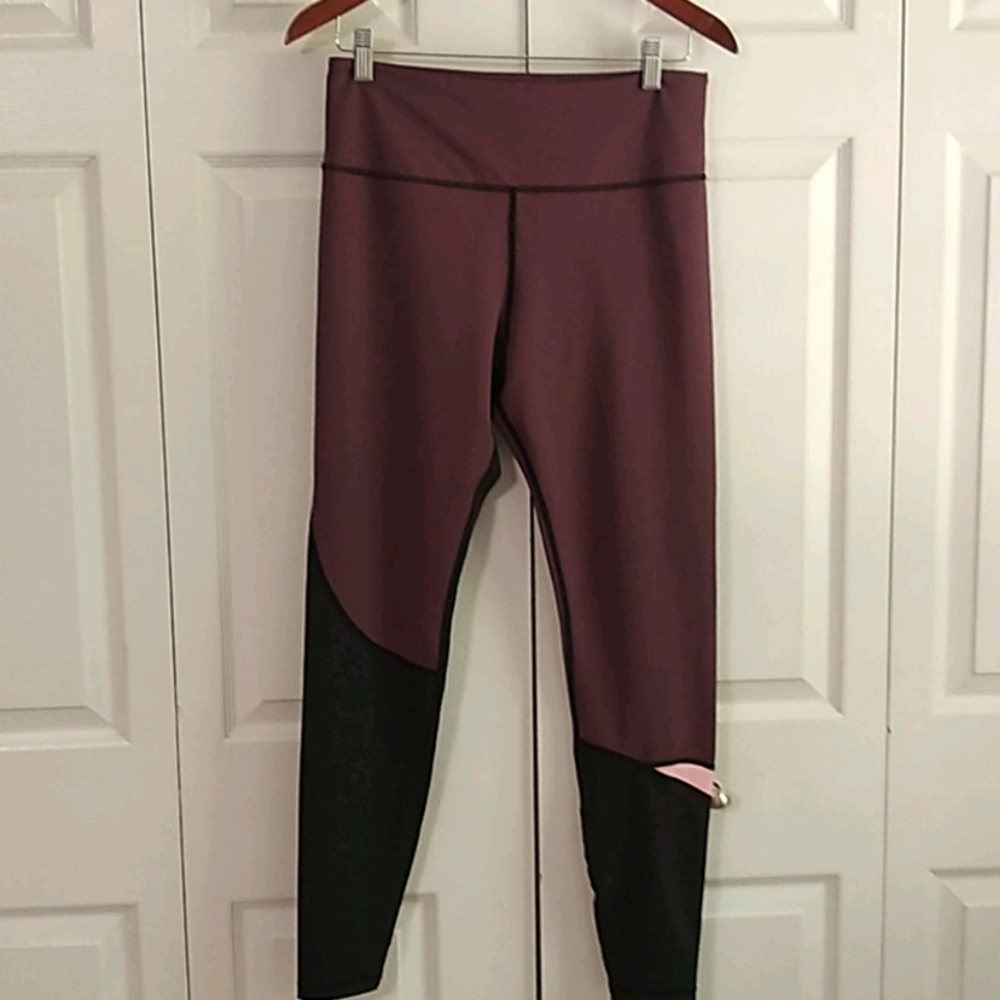 Zyia work out leggings size 12.  7/8 light N Tight Hi rise